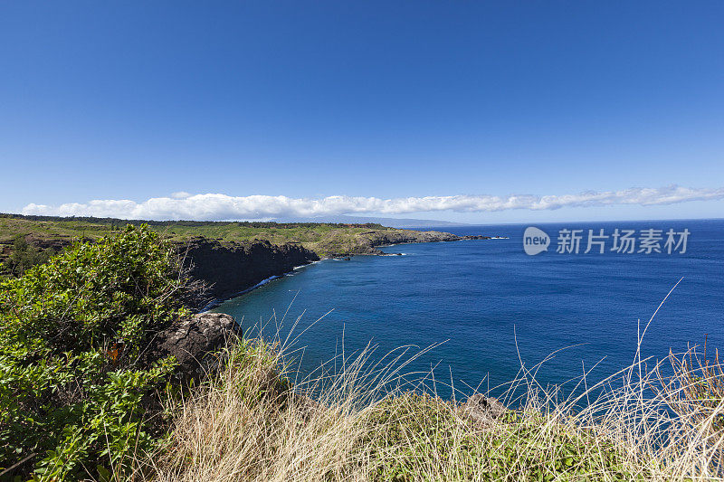 毛伊岛海岸线，夏威夷群岛