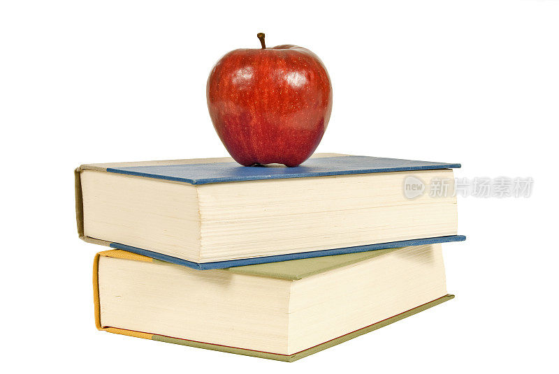 两本书和一个苹果