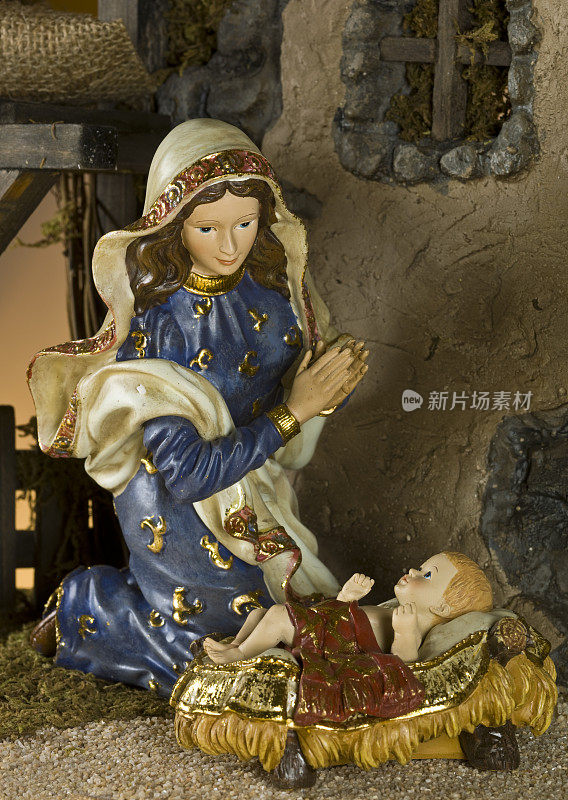 圣母玛利亚和耶稣