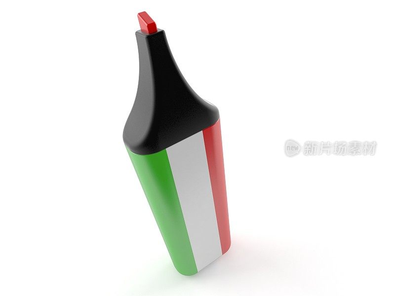 意大利国旗标记