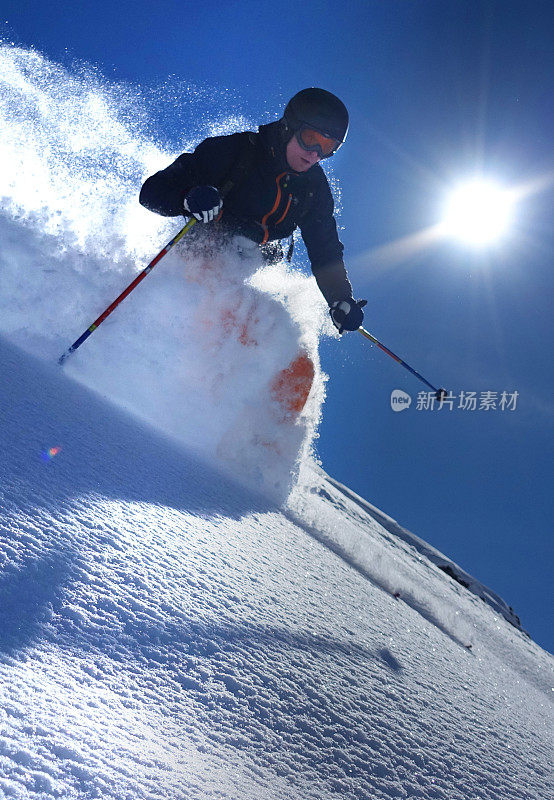 奥地利圣安东极速滑雪