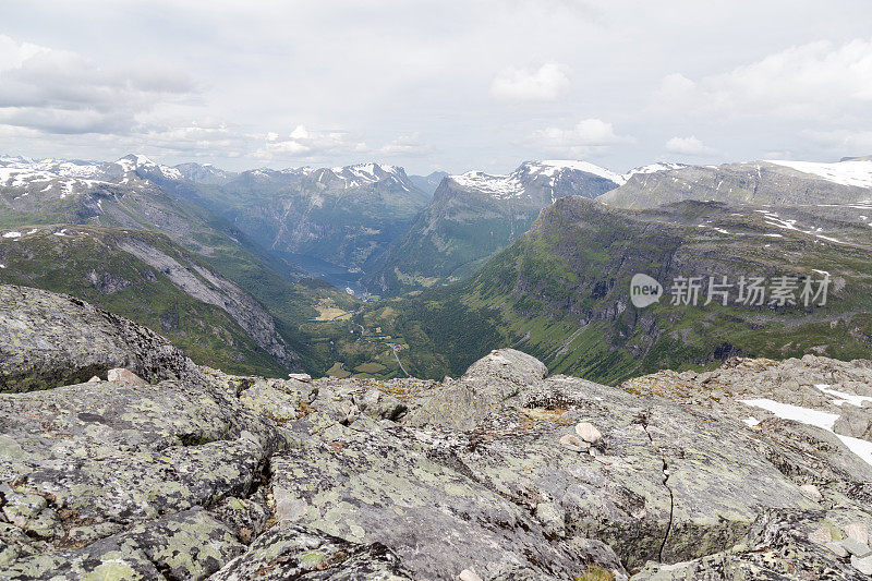 Geirangerfjord,挪威。