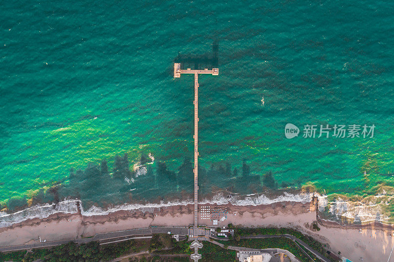 保加利亚布尔加斯的海港大桥