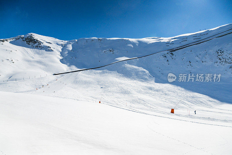 瑞士的泽马特冬季滑雪胜地