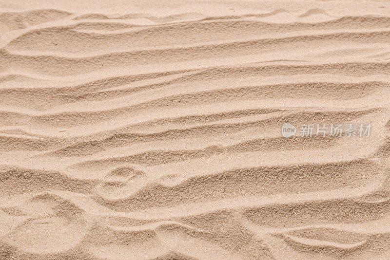 彩砂特写镜头。沙子backgound。