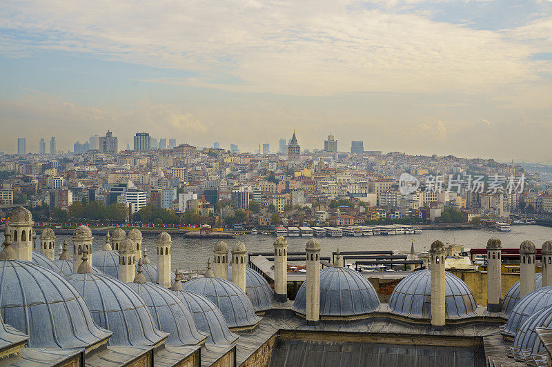 Süleymaniye综合伊斯坦布尔全景