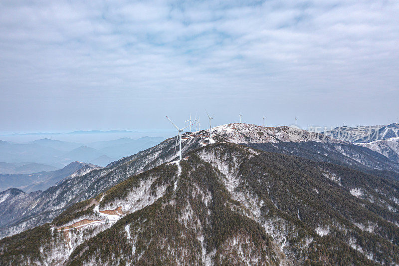 雪山上的风能