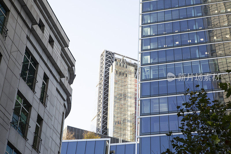 伦敦的金融和办公大楼