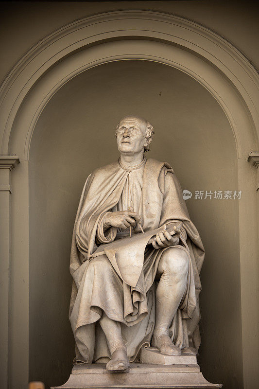 菲利波·布鲁内莱斯基雕像，意大利佛罗伦萨