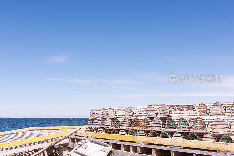 加拿大纽芬兰和拉布拉多，西漩涡湾和NL-430的景色