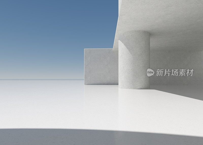 3D渲染房间背景