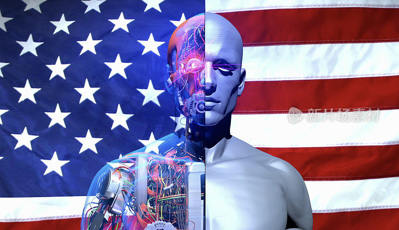 人工智能美国超级英雄机器人