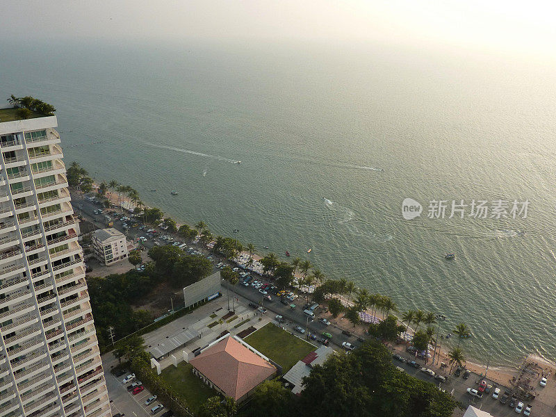 宗田海滩风景，泰国