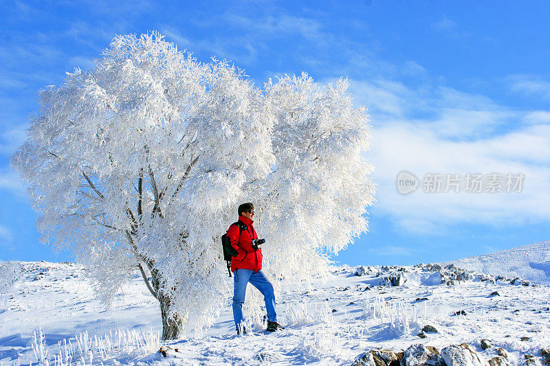 摄影师用红色