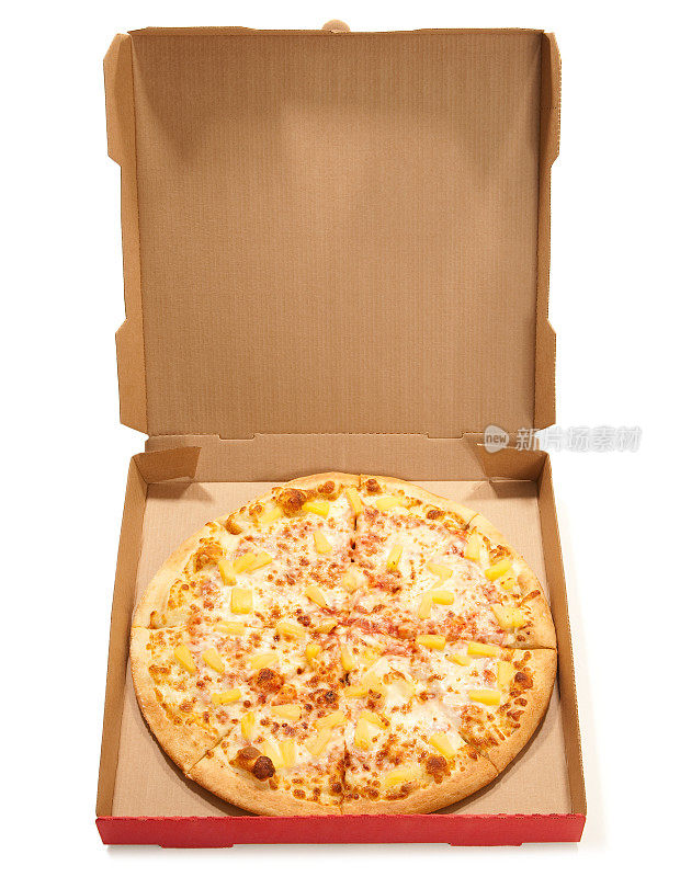 披萨在盒子里