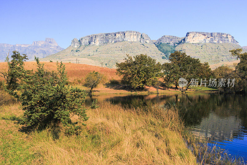 南非夸祖鲁-纳塔尔省的纳塔尔皇家国家公园