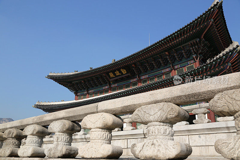 位于首尔的京福宫
