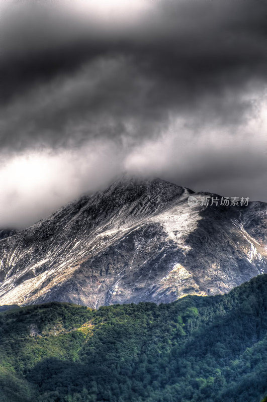 新西兰山区