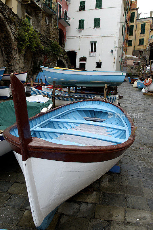 意大利五店的渔船