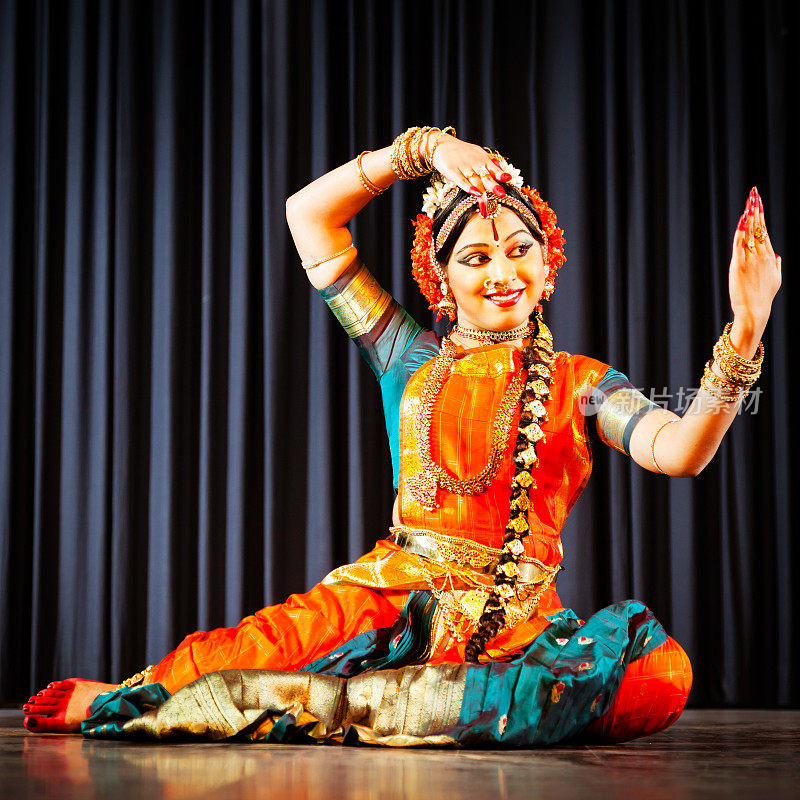 印度的传统舞者