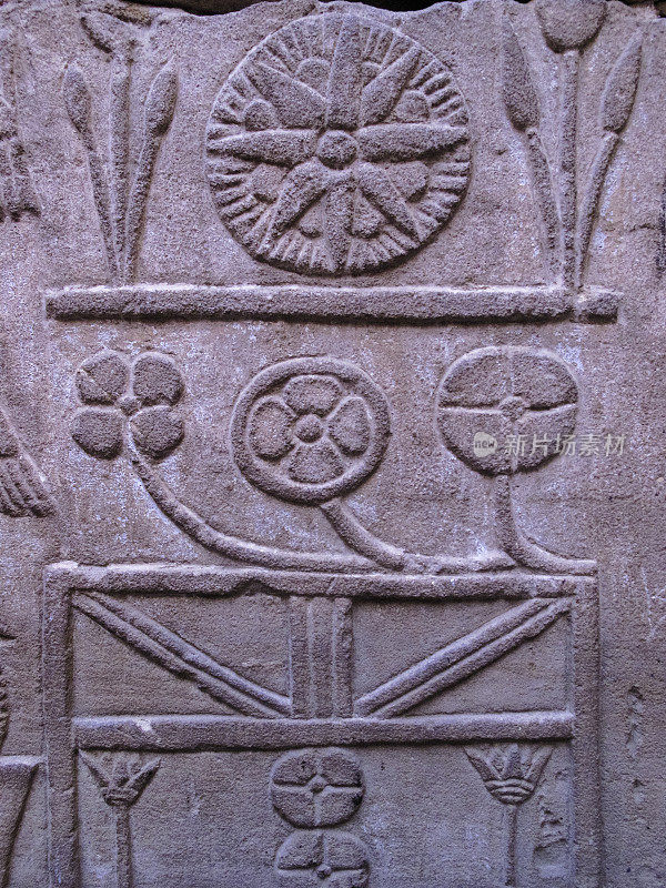 埃及埃德夫神庙的象形文字