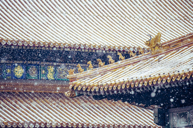 中国北京的紫禁城