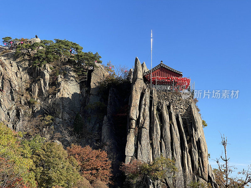 秋天的首尔徒步旅行