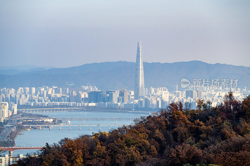 韩国首尔的乐天世界大厦