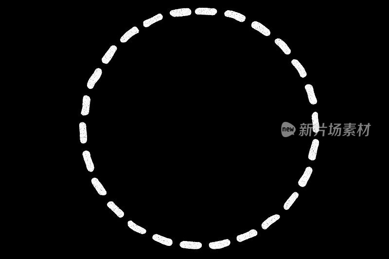 绘图效果，黑色背景隔离，标记，手绘，设计元素，笔墨，方向