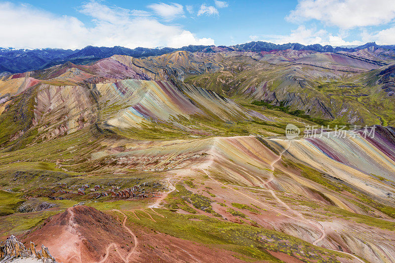 帕尔科约彩虹山，秘鲁库斯科