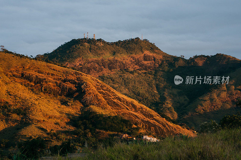 巴西东南部的山脉