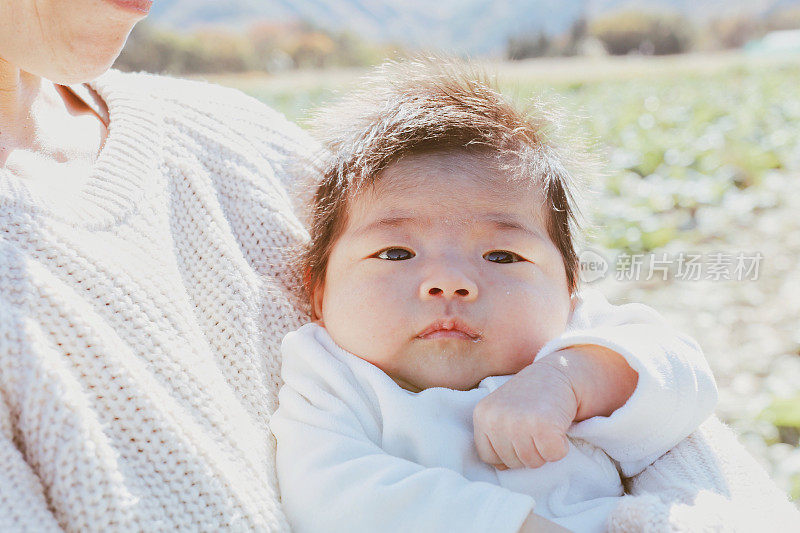 新生的婴儿