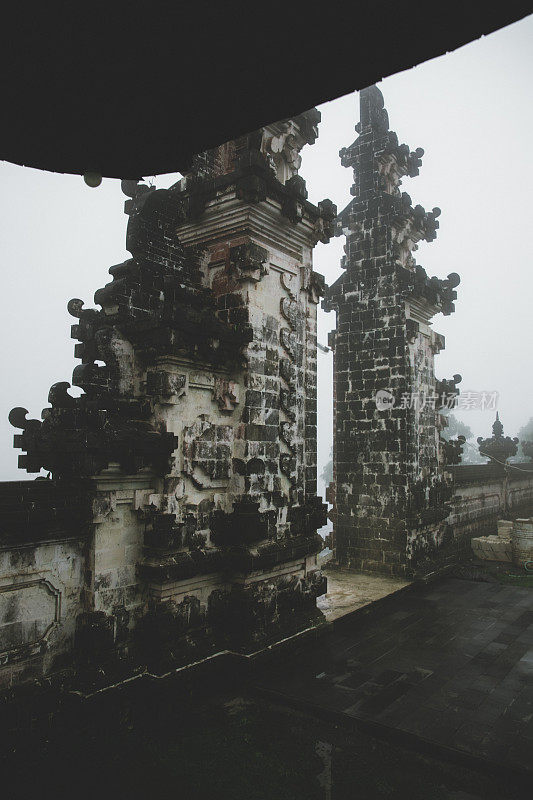 巴厘岛的传统印度教寺庙