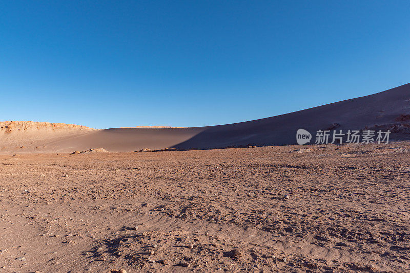智利阿塔卡马沙漠月亮谷月亮谷圆形剧场的沙丘(月亮谷)