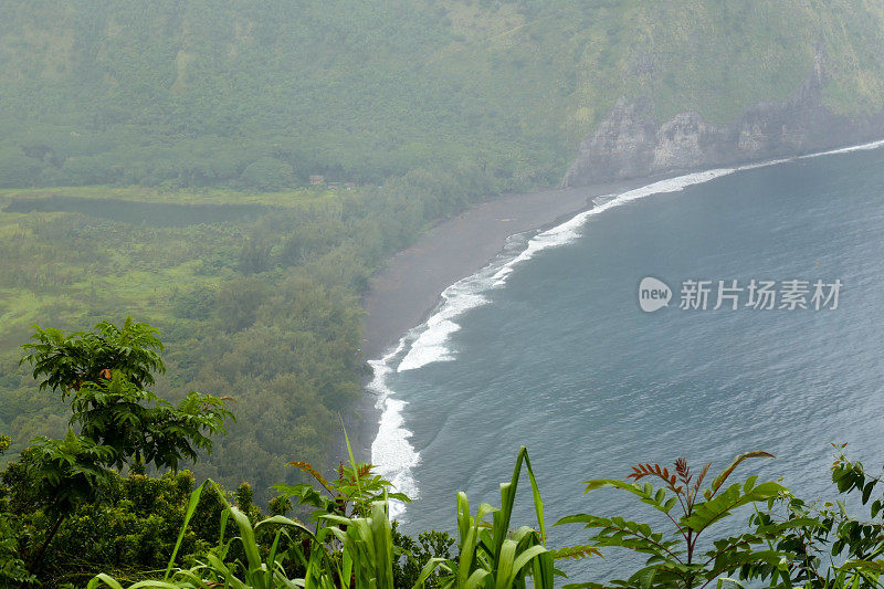 美国夏威夷的威皮奥山谷