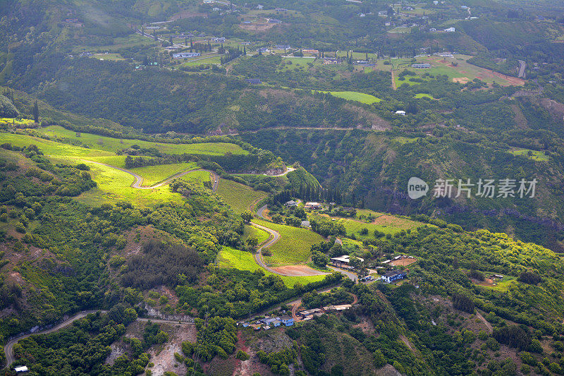 莫洛凯岛山顶谷