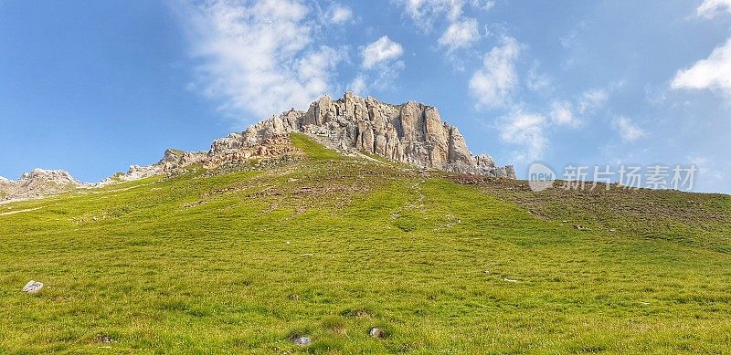 曼山峰，圣佩莱格里诺山口，Dolomites