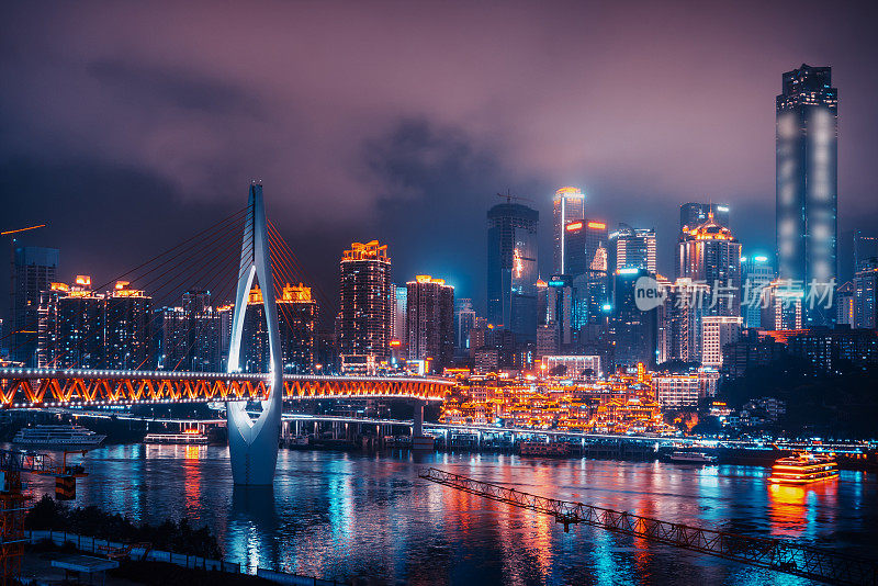 重庆夜景，中国