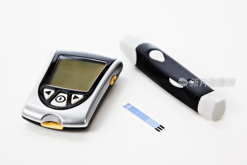 用于血糖水平和血液检测的糖尿病血糖仪
