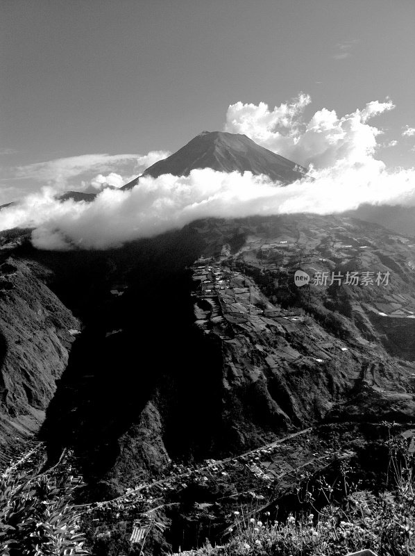 Tungurahua火山喷发