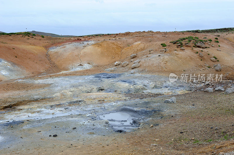 雷克雅内半岛塞尔顿的泥壶