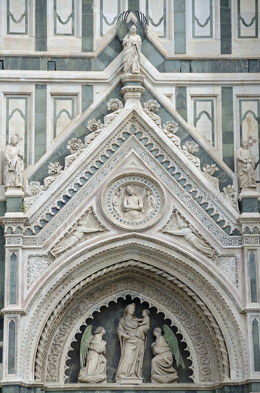 意大利佛罗伦萨大教堂的外立面