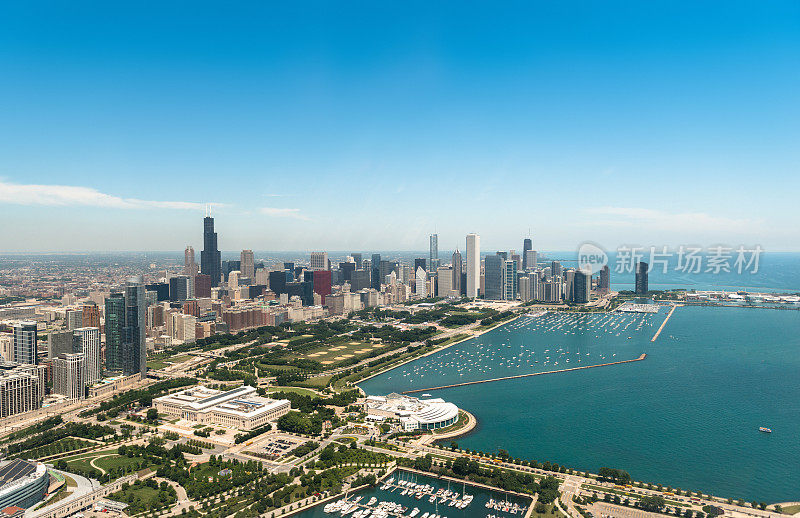 芝加哥鸟瞰图