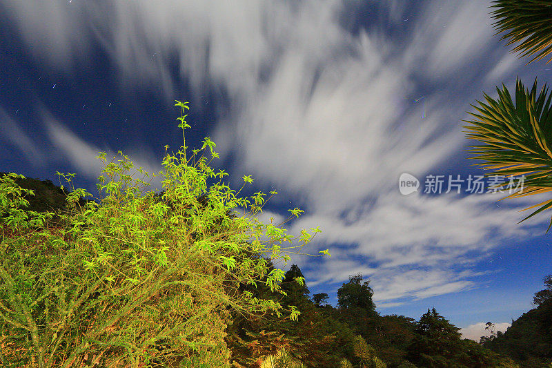 夜空长曝光