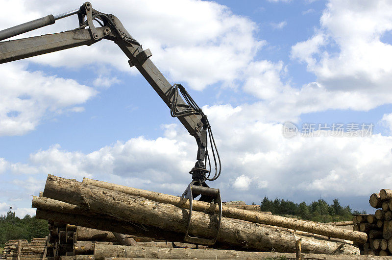 木工-木材装载起重机