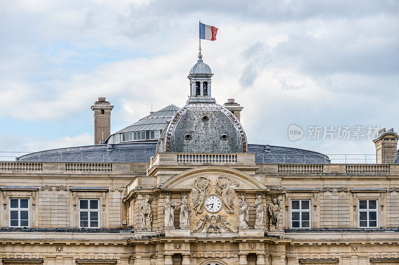 巴黎的卢森堡宫和花园