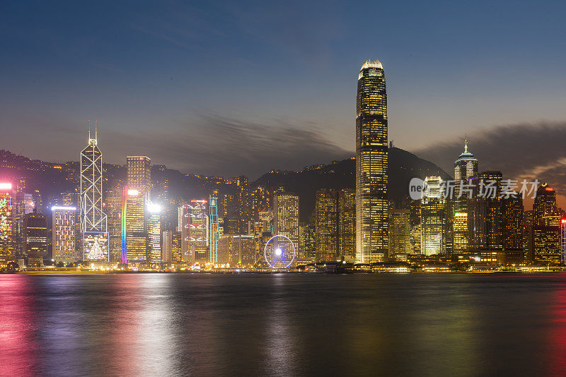 香港的暮光