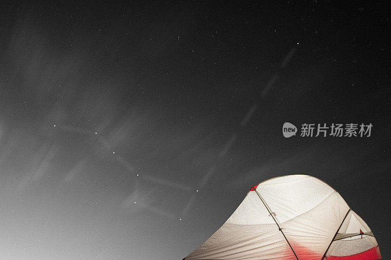 神秘的夜空