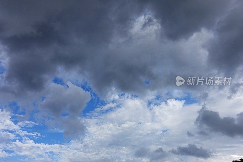 戏剧性的cloudscape