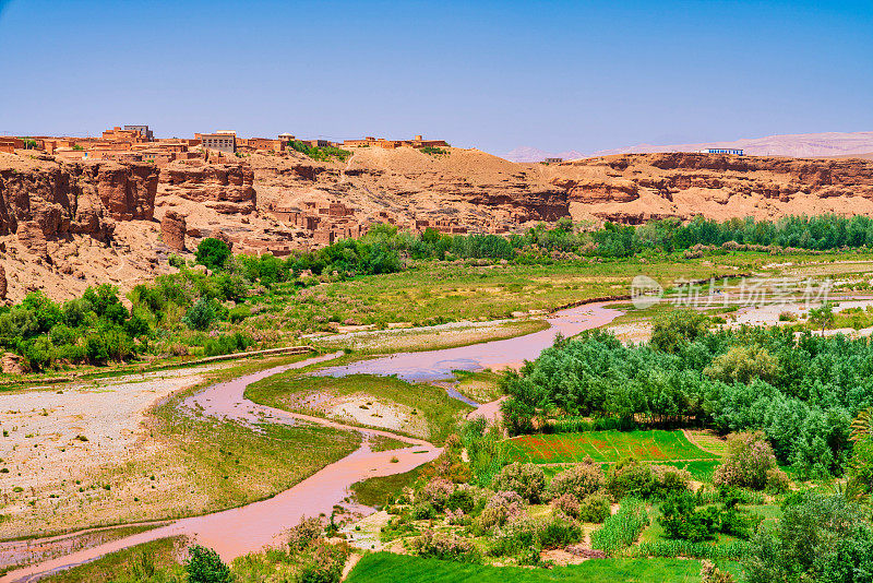 北非-摩洛哥肥沃的河谷